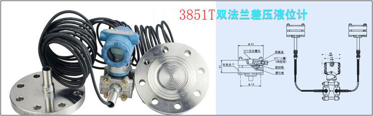 SLK-3851雙法蘭差壓變送器結(jié)構(gòu)圖
